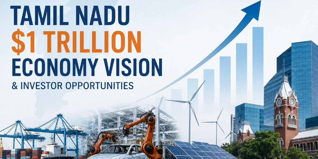 Analyzing Tamil Nadu's $1 trillion economy target with current GDP and investment trends