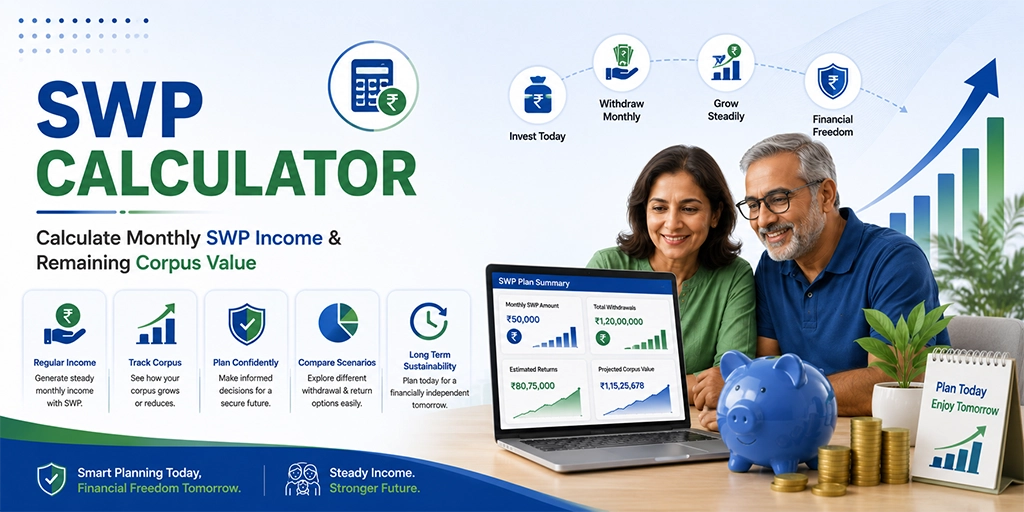 Estimate monthly withdrawals and corpus value for retirement income planning